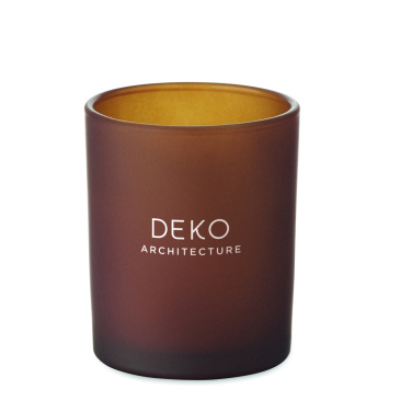 Лого трейд pекламные cувениры фото: Plant based wax candle 80 gr